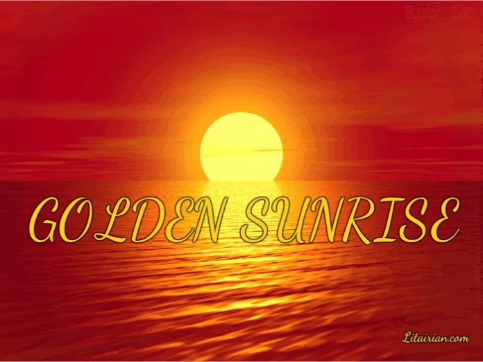 golden sunrise project Chanting Golden Sunrise