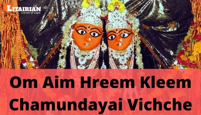 Chamunda Mantra Om Aim Hreem Kleem Chamundayai Vichche
