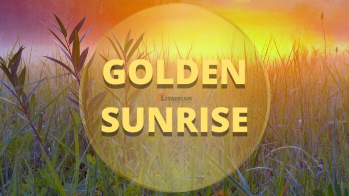 GOLDEN SUNRISE FOR OUTER APPEARANCE, FOR A FIT AND HEALTHY BODY AND FOR WEIGHT LOSS