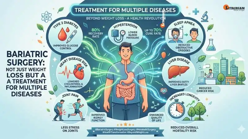 Bariatric Surgery Not Just Weight Loss but a Treatment for Multiple Diseases