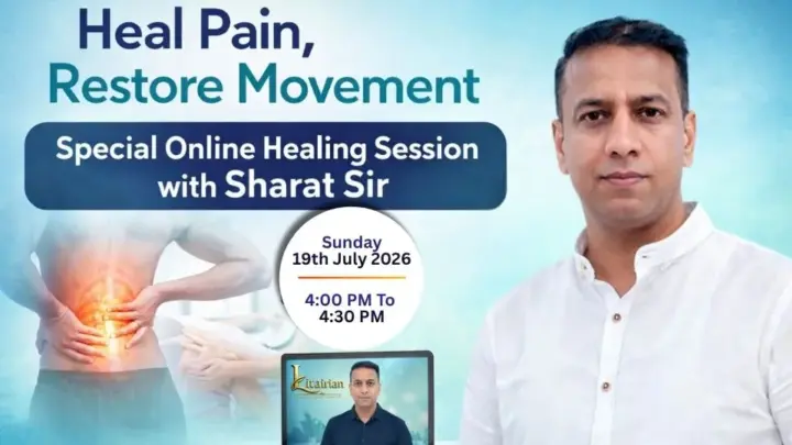 Heal Pain Restore Movement Special Online Healing Session with Sharat Sir